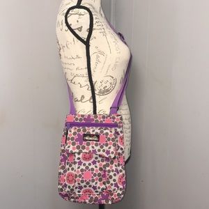 Kavu crossbody shoulder bag/purse pink/purple